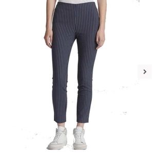 NWT $295 Rag & Bone Simone black and white striped pants size 10